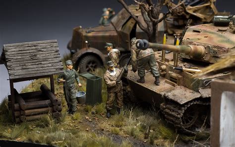 1/35 WWII Diorama: 1943 Kischentsy, Ukraine - Precise Modeling