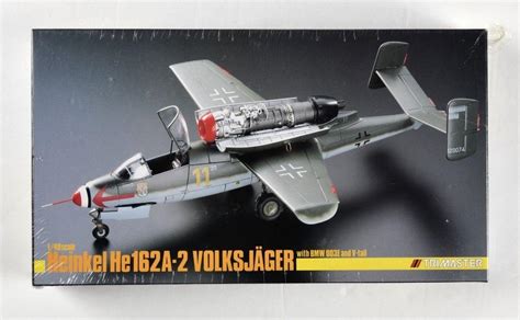 1/48 Trimaster Heinkel He 162A-2 Volkswagen and Antares He …