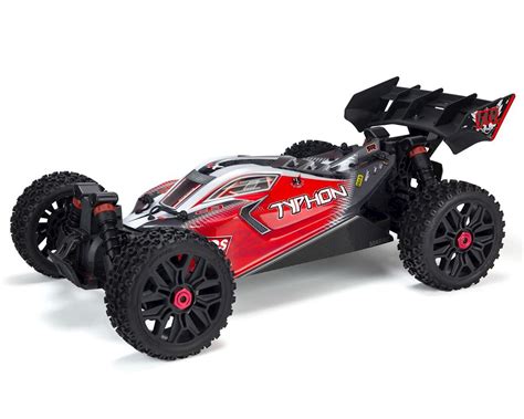 1/8 TYPHON 4WD V3 3S BLX Brushless Buggy RTR, Red - ARRMA …