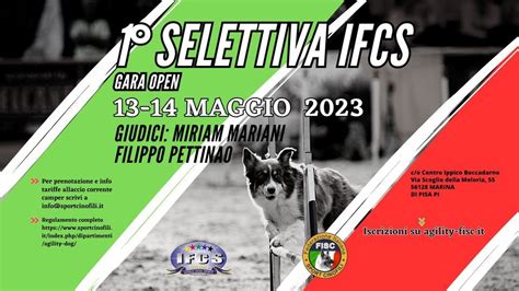 1° Selettiva IFCS Agility - Gara Open - Facebook