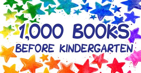 1 000 Books Before Kindergarten Burbank Public Library Kindergarten Books - Kindergarten Books