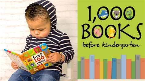1 000 Books Before Kindergarten Gale Free Library 100 Books Before Kindergarten - 100 Books Before Kindergarten