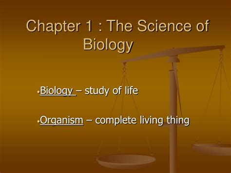 1 1 The Science Of Biology Introduction To Intro To Life Science - Intro To Life Science