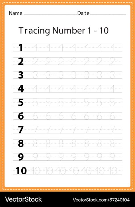 1 10 Worksheets For Kindergarten 1 10 Worksheets For Kindergarten - 1 10 Worksheets For Kindergarten