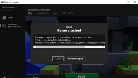 1 14 4 Game Crashed On Startup Support Bug Reports Forge Forums
