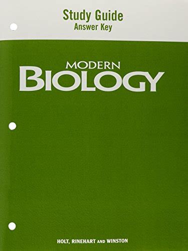 1 14 Biology Study Answer Modern Guide Key