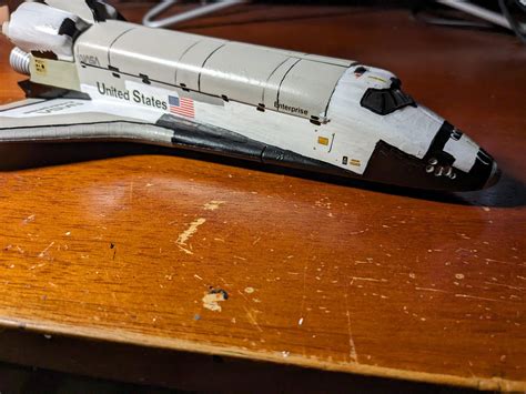 1 144 Space Shuttle Paper Model Assembly