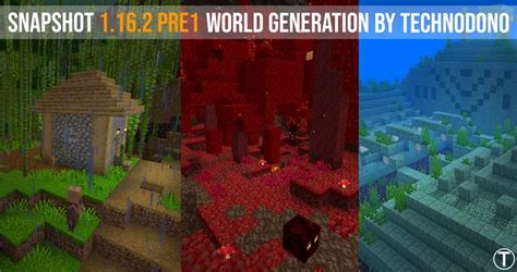 1 16 3 World Generation Datapack Template Showcase Minecraft Data Pack