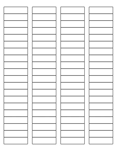 1 2 X 1 3 4 Labels Template