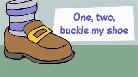 1 2 Buckle My Shoes But Its 1 123 Buckle My Shoe - 123 Buckle My Shoe