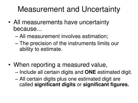 1 3 Measurements Uncertainty And Significant Figures Measurement Tools In Science - Measurement Tools In Science