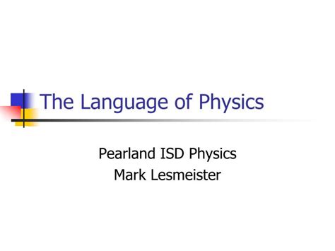1 3 The Language Of Physics Physical Quantities Objects Measured In Meters - Objects Measured In Meters