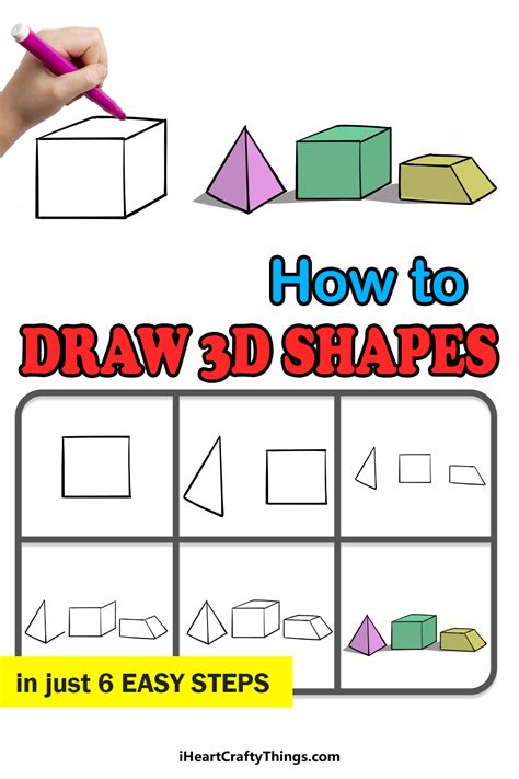 1 940 Top Drawing 3d Shapes Teaching Resources Drawing 3d Shapes For Kids - Drawing 3d Shapes For Kids