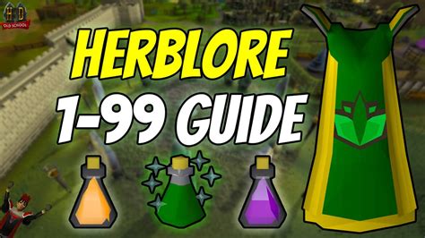 1 99 herblore guide osrs. Dak here from TheEdB0ys and welcome to my OSRS 1-99 Herblore Guide. The goal of this guide is to teach some advice about training herblore. If you have any q... 