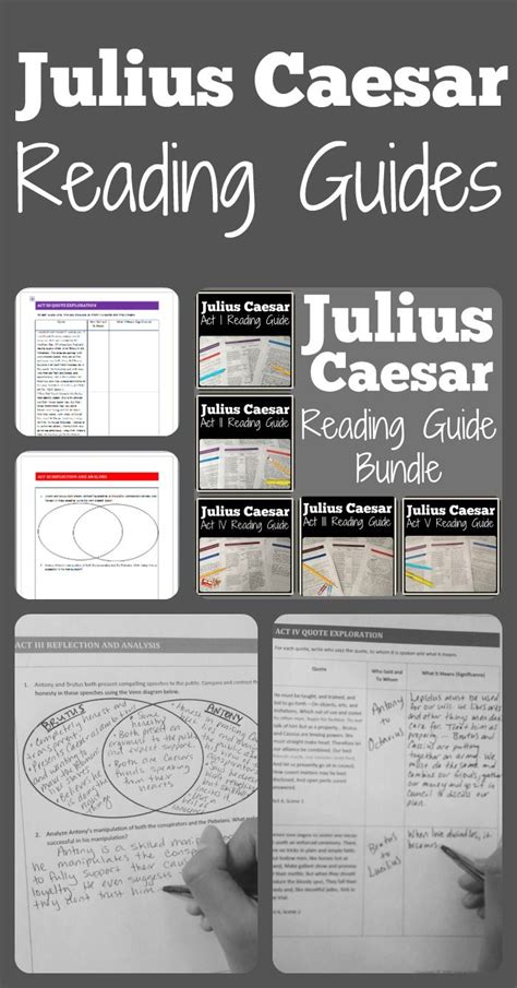 1 And Study Act Julius Guide Reading Answers Caesar