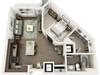 1 Bedroom Floor Plans at Provenza at St. Pete