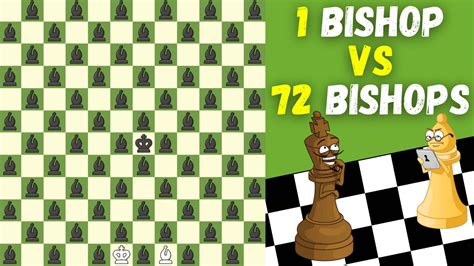 1 Bishop VS 72 Monks Fairy Chess - YouTube