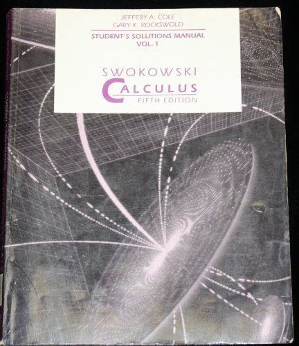 1 By Calculus Swokowski Manual Solution