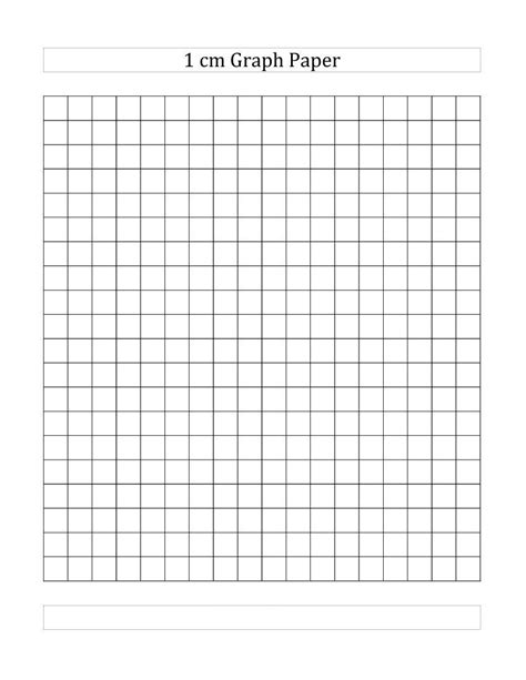 1 Centimeter Graph Paper Printable Printable Graph Paper