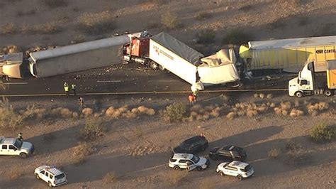 1 Dead after Semi-Truck Collision on Interstate 10 [Tolleson, AZ]