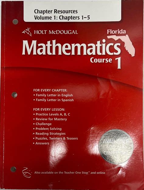 1 Holt Course Math Grade 6 Answers