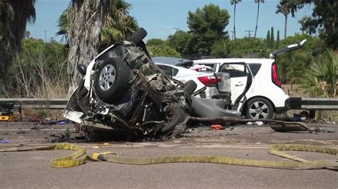 1 Injured in Multi-Car Crash on Interstate 805 [San Diego, CA]