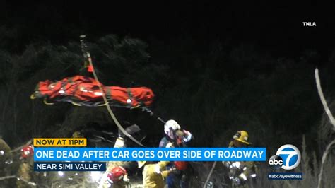 1 Killed in Car Accident on West Santa Susana Pass Road [Chatsworth, CA]
