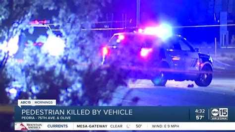 1 Killed in Pedestrian Crash on Dysart Road [Glendale, AZ]