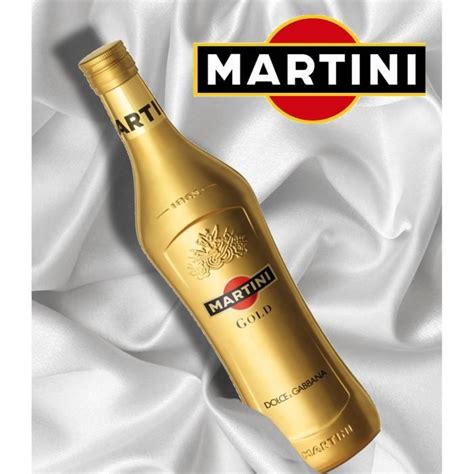 1 MARTINI GOLD DOLCE & GABBANA COFFRET CADEAU apéritif …