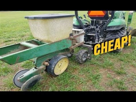 1 Row John Deere CORN PLANTER ... Overview !! - YouTube