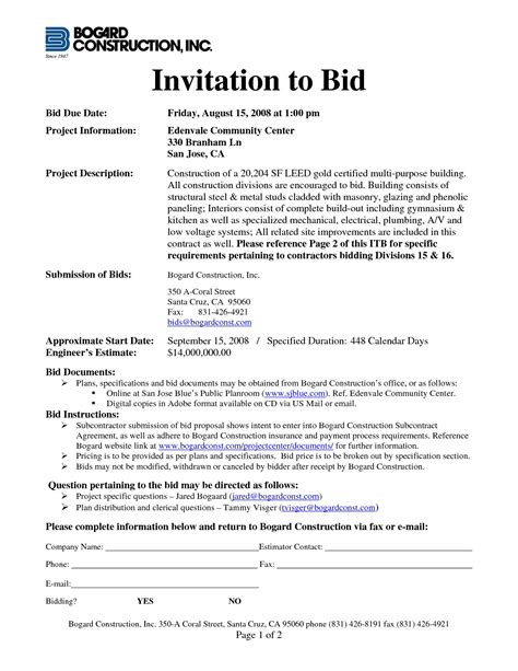 1 SB Pier Invitation to Bid