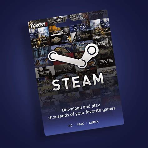 1 Steam Gift Card