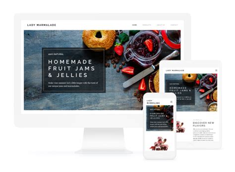 1 Template 5 User Websites Marmalade Maker Webnode Blog