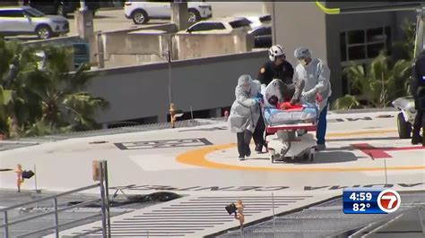 1 airlifted after shooting outside Bank of America in Miami Gardens