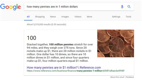 Here’s how to calculate the total dollar value: There are 100 pennies in $1. So 1 penny equals $0.01 (1 cent) With 2 million pennies, we simply multiply – 2,000,000 pennies x $0.01 per penny = $20,000. Therefore, 2 million pennies equals $20,000 in dollar value. Easy as pie!.