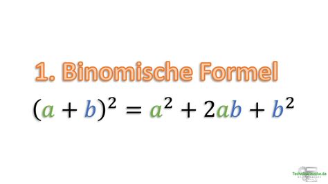 1 Binomische Formel