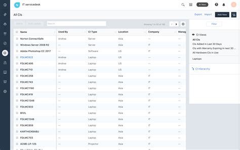 1 click macro tool Configuration Management create a monthly report