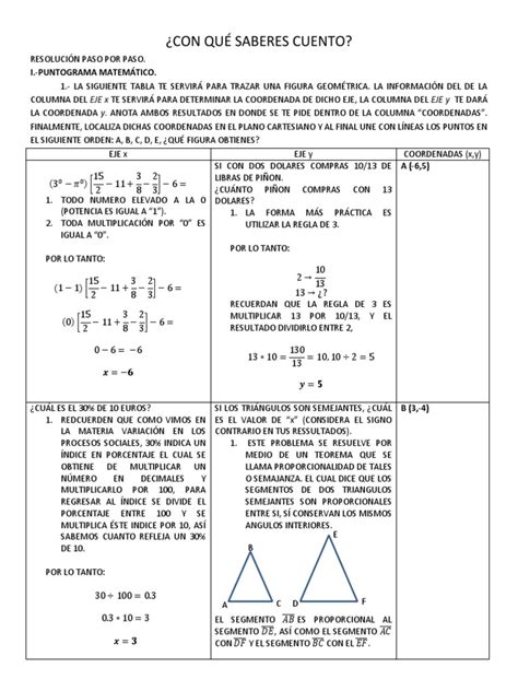 1 Con Que Saberes Cuento Tarea Numero 1