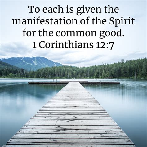 1 Corinthians 12 7 11