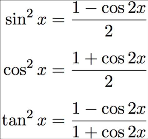 1 Cos 2 Theta