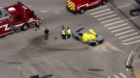 1 dead, 1 hospitalized following crash in Coral Springs