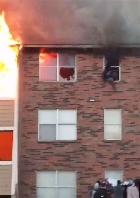 1 dead, 1 injured after falling from NY apartment building during fire: officials