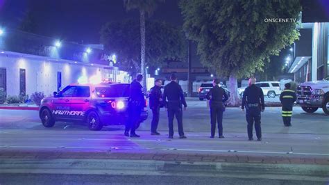 1 dead, 5 wounded after strip mall shooting in Hawthorne 