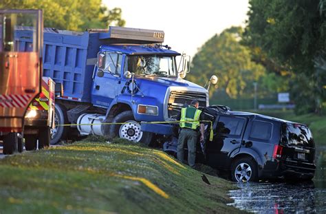 1 dead after 3-vehicle crash involving dump truck in Aurora