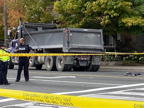 1 dead after being hit by dump truck in midtown Toronto