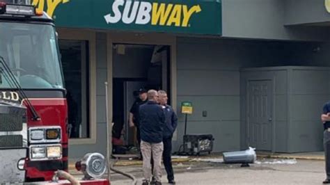 1 dead after car crashes into Subway restaurant in Smithfield, RI