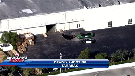 1 dead following shooting at Tamarac warehouse; suspect in custody