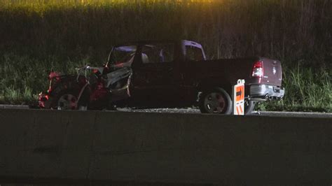 1 dead in 4-vehicle crash involving semi-truck on I-90
