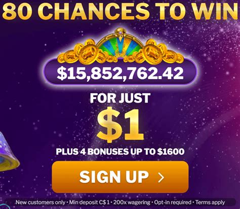 1 deposit casino bonus laie canada