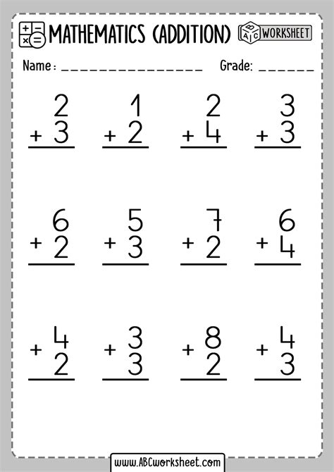 1 Digit Addition Worksheets Kiddy Math 1 Digit Addition Worksheet - 1 Digit Addition Worksheet